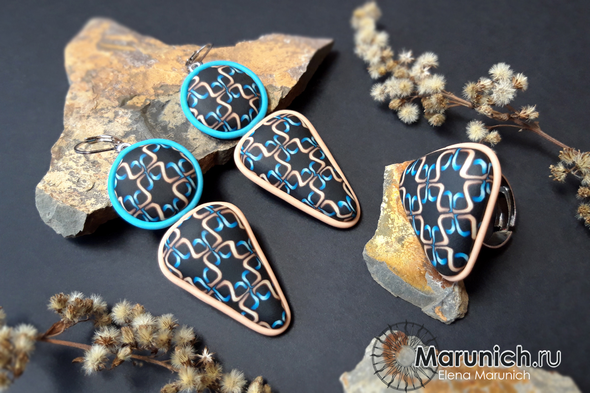 polymer clay jewelry, jewelry, jewellery, bijou, polymer clay tutorial, марунич, marunich, авторские украшения, украшения своими руками, украшения из полимерной глины, полимерная глина, polymer clay, эксклюзивные подарки, авторские украшения, fimo jewelry, polymer clay jewellery, мастер-класс полимерная глина, кейн, polymer clay cane