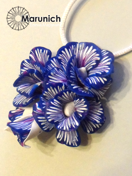 polymer clay, polymer clay flowers, marunich, polymerclay workshop, украшения из полимерной глины, марунич, полимерная глина мастер-класс, украшения своими руками, цветы из полимерной глины, полимерная глина обучение