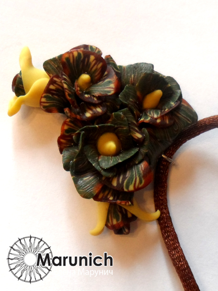 мастер-класс по полимерной глине, polymer clay, polymer clay flowers, marunich, polymerclay workshop, украшения из полимерной глины, марунич, полимерная глина мастер-класс, украшения своими руками, цветы из полимерной глины, полимерная глина обучение