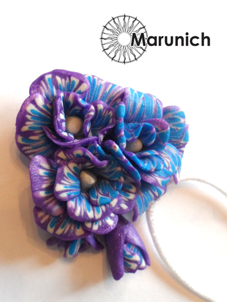 мастер-класс по полимерной глине, polymer clay, polymer clay flowers, marunich, polymerclay workshop, украшения из полимерной глины, марунич, полимерная глина мастер-класс, украшения своими руками, цветы из полимерной глины, полимерная глина обучение