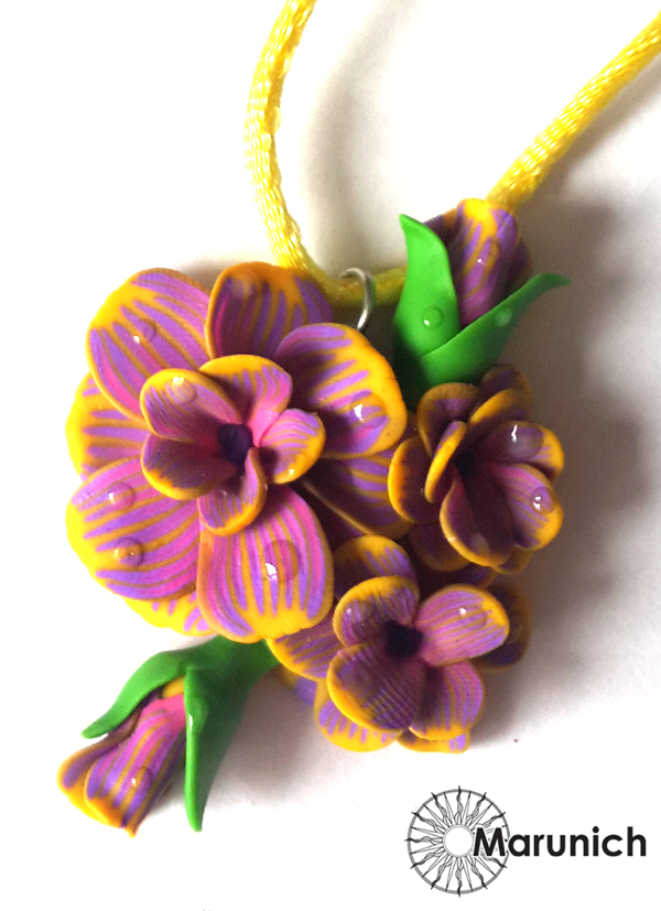 мастер-класс по полимерной глине, polymer clay, polymer clay flowers, marunich, polymerclay workshop, украшения из полимерной глины, марунич, полимерная глина мастер-класс, украшения своими руками, цветы из полимерной глины, полимерная глина обучение