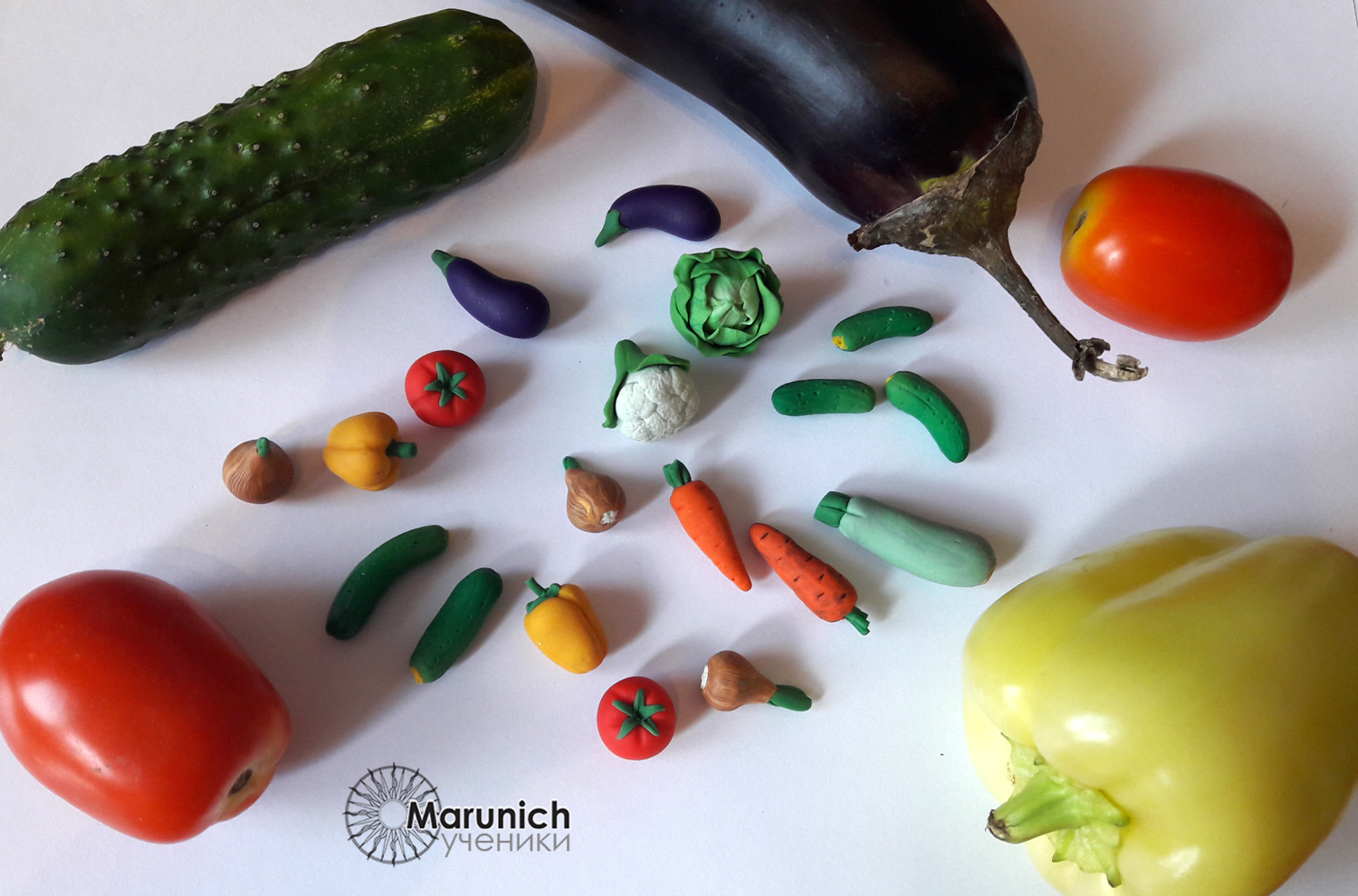 мастер-класс по полимерной глине, polymer clay, polymer clay vegetables, marunich, polymerclay workshop, украшения из полимерной глины, марунич, полимерная глина мастер-класс, украшения своими руками, овощи из полимерной глины, полимерная глина обучение