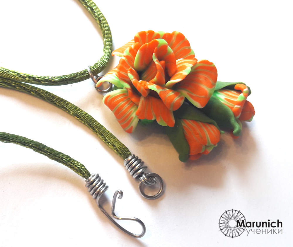 мастер-класс по полимерной глине, polymer clay, polymer clay flowers, marunich, polymerclay workshop, украшения из полимерной глины, марунич, полимерная глина мастер-класс, украшения своими руками, цветы из полимерной глины, полимерная глина обучение