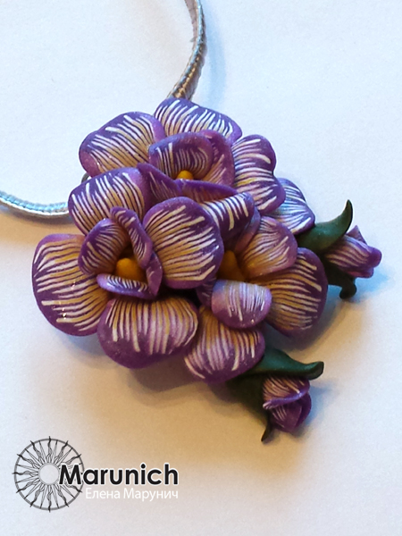 мастер-класс по полимерной глине, polymer clay, polymer clay flowers, marunich, polymerclay workshop, украшения из полимерной глины, марунич, полимерная глина мастер-класс, украшения своими руками, цветы из полимерной глины, полимерная глина обучение