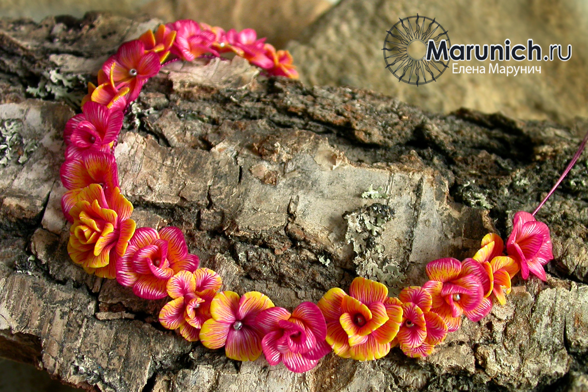 мастер-класс по полимерной глине, polymer clay, polymer clay flowers, marunich, polymerclay workshop, украшения из полимерной глины, марунич, полимерная глина мастер-класс, украшения своими руками, цветы из полимерной глины, полимерная глина обучение