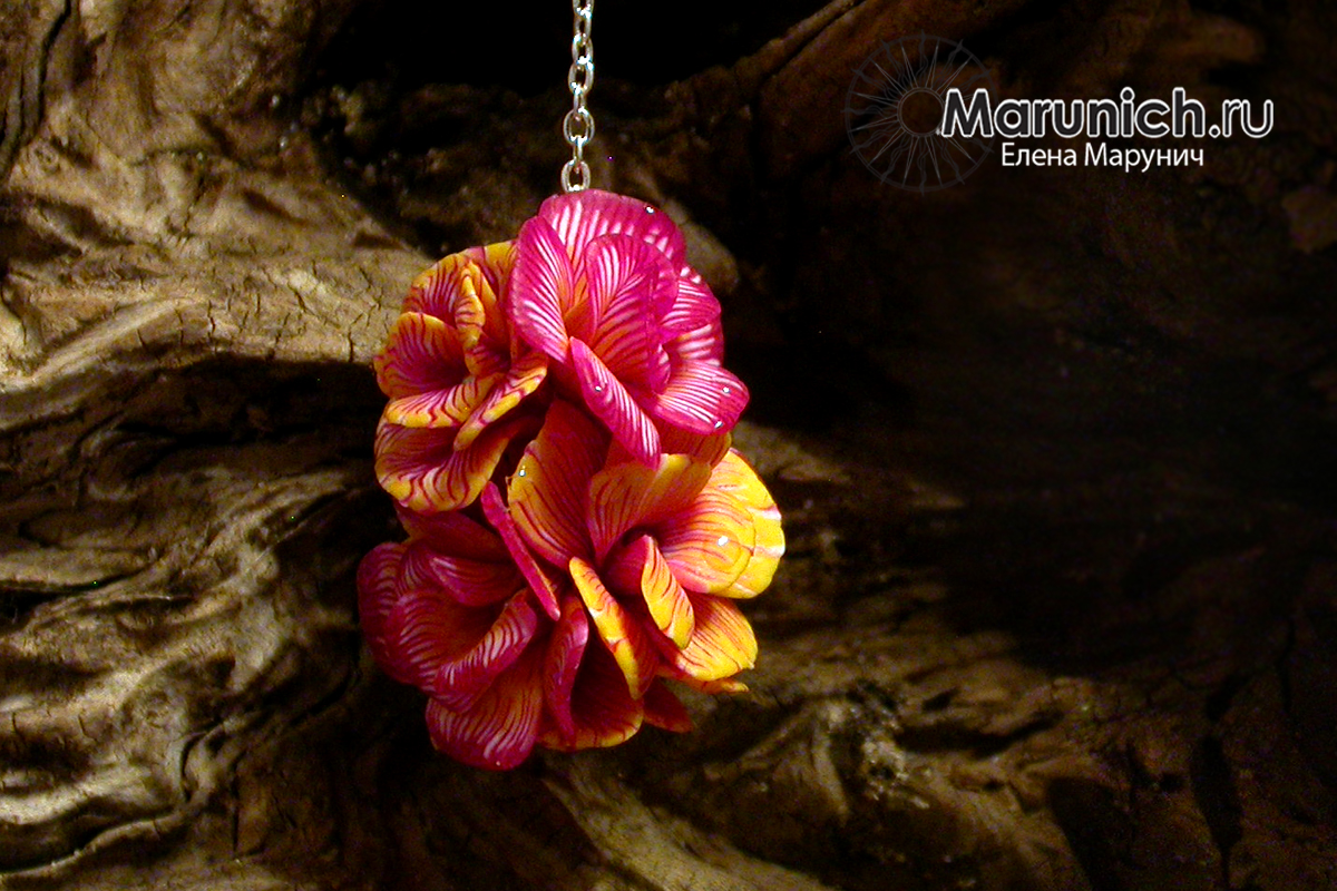 мастер-класс по полимерной глине, polymer clay, polymer clay flowers, marunich, polymerclay workshop, украшения из полимерной глины, марунич, полимерная глина мастер-класс, украшения своими руками, цветы из полимерной глины, полимерная глина обучение