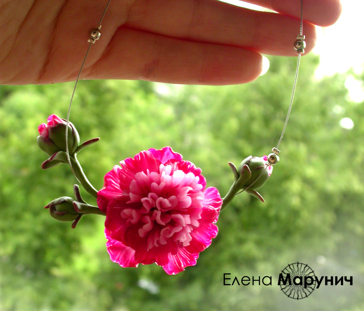 эксклюзивные украшения, авторские украшения, уникальные украшения, оригинальные украшения, дизайнерские украшения, украшения ручной работы, необычные украшения, вечерние украшения, свадебные украшения, украшения из полимерной глины, украшения с цветами, марунич
